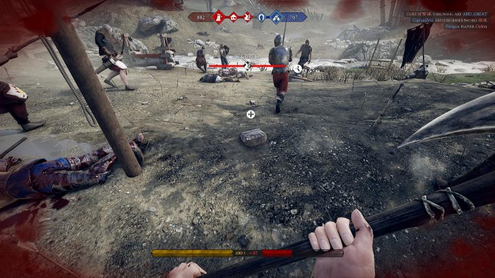 You can use your first aid kit or a first aid kit left by your ally. - How to regenerate health in Mordhau? - Combat - Mordhau Guide and Tips