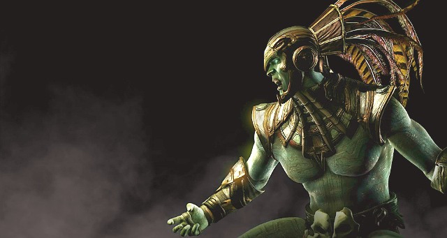 He may seem defensive, due to his stature and slow moves, but he has huge boosts to damage (especially in the Blood God version) which makes his moves really painful - Kotal Kahn | System - System - Mortal Kombat X Game Guide