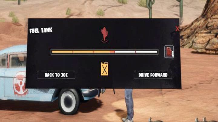 You have to fill up the car - the tank can hold up to 20 liters - Mr Prepper: Desert - how to explore by car? - FAQ - Mr Prepper Guide