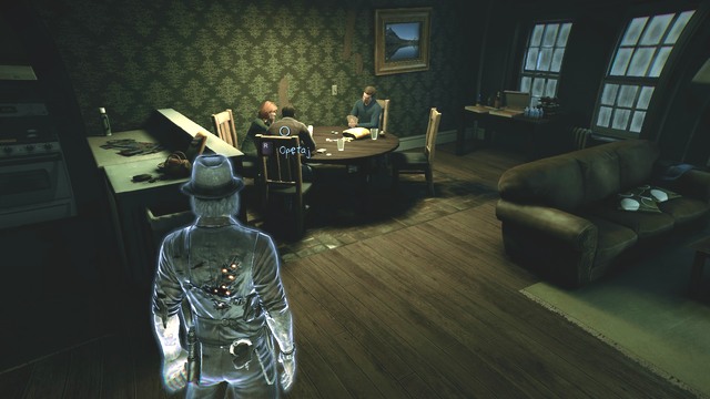 Unfortunately, you will not find out what they are playing. - Chapter 1 - New Abilities - Main investigations - Murdered: Soul Suspect - Game Guide and Walkthrough