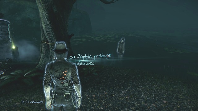 The tree is the key to solving the puzzle. - Chapter 4 - The Knowledge of Teleportation - Main investigations - Murdered: Soul Suspect - Game Guide and Walkthrough