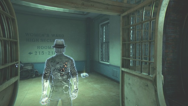 You are now in the High Security Womens Ward. - Chapter 5 - The Witness That Survived the Encounter with the Bell Killer - Main investigations - Murdered: Soul Suspect - Game Guide and Walkthrough