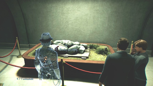 Examine the stones carefully. - Chapter 6 - Visiting the Museum - Main investigations - Murdered: Soul Suspect - Game Guide and Walkthrough