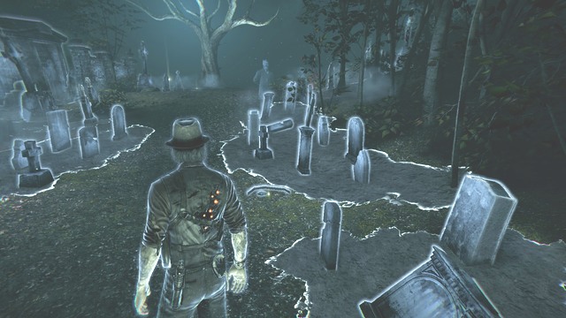 There are many tombs here. - Chapter 4 - Heirloom - Collectibles - Murdered: Soul Suspect - Game Guide and Walkthrough