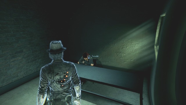 Freeing the witness is a piece of cake for you. - Chapter 3 - The Trail Leads to the Police Station - Main investigations - Murdered: Soul Suspect - Game Guide and Walkthrough