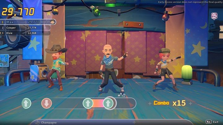 If a line appears between two buttons, it means that you have to press and hold the button until the end of the line - My Time at Sandrock: Calendar and Events - Basics - My Time at Sandrock Guide, Walkthrough