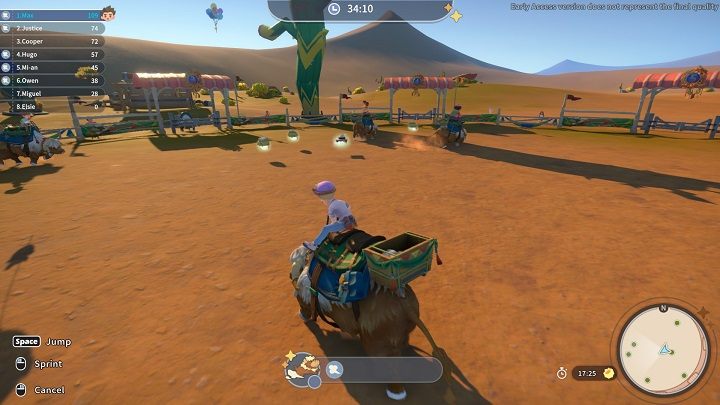 The match lasts two rounds - My Time at Sandrock: Calendar and Events - Basics - My Time at Sandrock Guide, Walkthrough