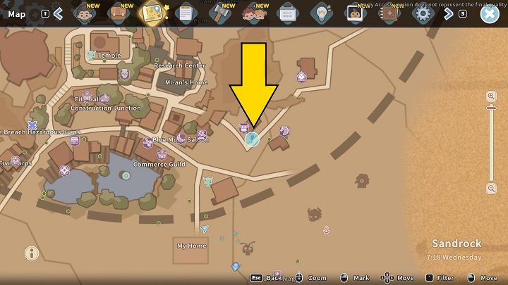 You can start the quest after completing In Trusses we Trust main quest - My Time at Sandrock: How to Tune your Banjo - walkthrough - Side missions - My Time at Sandrock Guide, Walkthrough