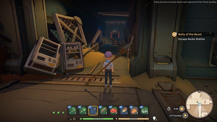 To open the next door, you will need a keycard - My Time at Sandrock: Belly of the Beast - walkthrough - Main missions - My Time at Sandrock Guide, Walkthrough