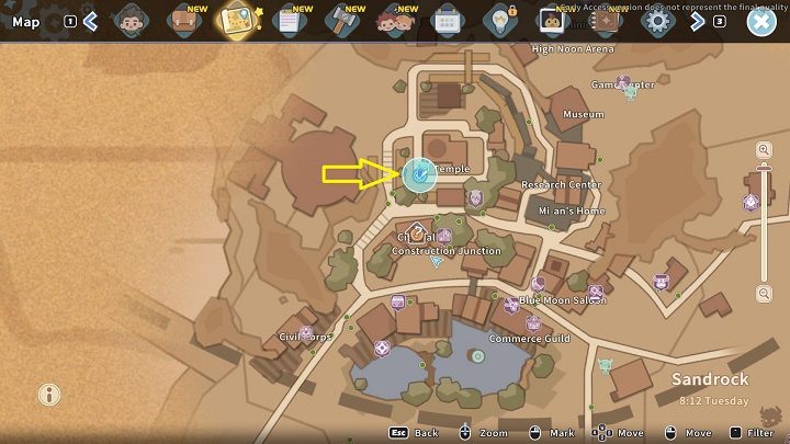 Lastly, Jasmine will lead you to one of the highest areas in Sandrock - My Time at Sandrock: Jasmine Co. Official Sandrock Tour - walkthrough - Side missions - My Time at Sandrock Guide, Walkthrough