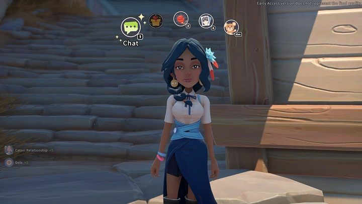 Many of the actions you complete during the game will earn you Relationship Points, which are necessary to build your friendships with the locals - My Time at Sandrock: Relationships and interactions - Basics - My Time at Sandrock Guide, Walkthrough