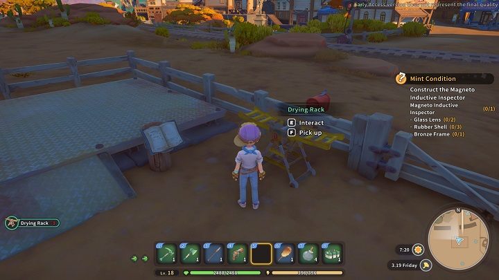 You can make Paper at the Drying Rack - My Time at Sandrock: refined materials - how to get them? - FAQ - My Time at Sandrock Guide, Walkthrough