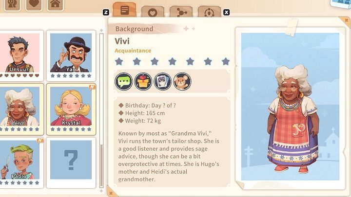 Everyone in the city loves Vivi - My Time at Sandrock: Characters and Romance - Basics - My Time at Sandrock Guide, Walkthrough