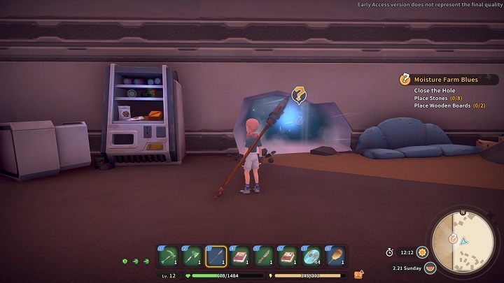 Before returning, it is a good idea to ensure that Geeglers do not return to The Breach - My Time at Sandrock: Moisture Farm Blues - walkthrough - Main missions - My Time at Sandrock Guide, Walkthrough