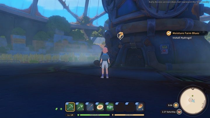 Return to Moisture Farm (use the Yakmel Station to save time) and enter the building - My Time at Sandrock: Moisture Farm Blues - walkthrough - Main missions - My Time at Sandrock Guide, Walkthrough