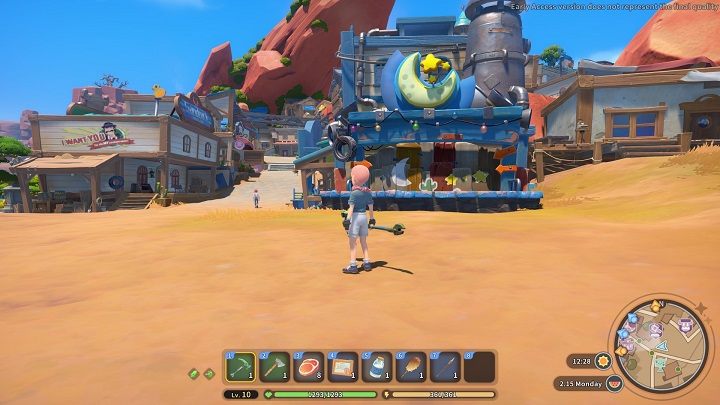 Now all you have to do is take the completed structure and use it to replace the old stage - My Time at Sandrock: The Show Must Go On - walkthrough - Main missions - My Time at Sandrock Guide, Walkthrough