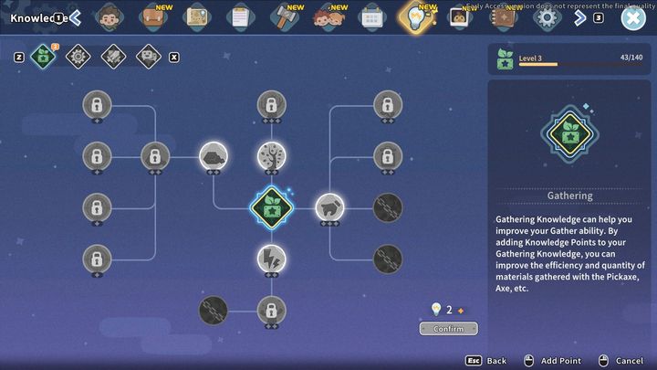 In My Time at Sandrock, you will unlock the Skill tree when your character reaches level 5 - My Time at Sandrock: Experience, stats, and skills - Basics - My Time at Sandrock Guide, Walkthrough