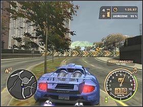 You will be encountering sharper corners from time to time (#1) - Black List #1 - Razor - Career - Need for Speed: Most Wanted - Game Guide and Walkthrough