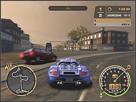 Once you've made all of the necessary jumps you will have to deal with several VERY DIFFICULT corners (#1) - Black List #1 - Razor - Career - Need for Speed: Most Wanted - Game Guide and Walkthrough