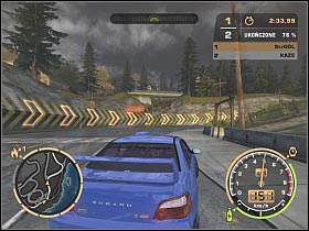 Kaze wasn't driving a very good car - Black List #7 - Kaze - Career - Need for Speed: Most Wanted - Game Guide and Walkthrough