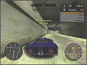 Watch out for a very challenging right corner (#1) - Black List #3 - Ronnie - Career - Need for Speed: Most Wanted - Game Guide and Walkthrough