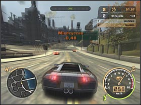 Once you've reached the end of the tunnel choose the path located on your right - Black List #3 - Ronnie - Career - Need for Speed: Most Wanted - Game Guide and Walkthrough