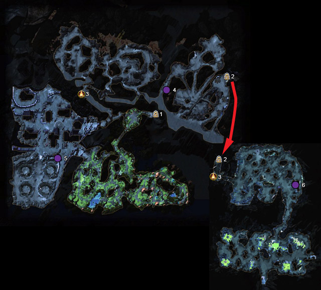 Legend - Whispering Caverns (59-60) - Maps - Neverwinter - Game Guide and Walkthrough