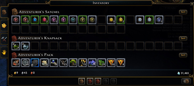 Your inventory (default