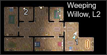 Defeat all the monsters here, and then talk to Galen (1) and Zachan (2) - Under Assault - West Harbor - Neverwinter Nights 2 - Game Guide and Walkthrough