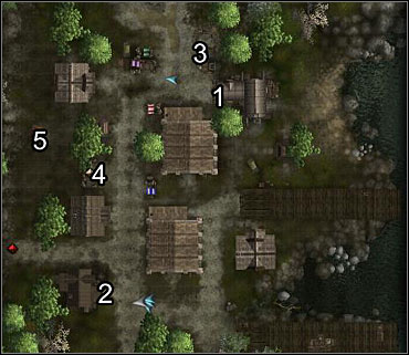 Sand'll tell you to find Haeramos, so enter the local garrison (1) and talk to the man - Post Llast - The trial - Neverwinter Nights 2 - Game Guide and Walkthrough