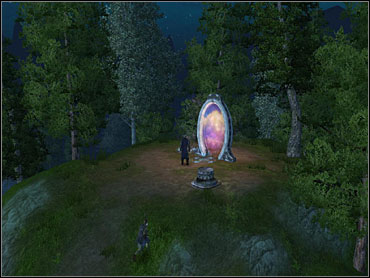 When you gather all the ghosts, the tree will transform into the next statue - Gem Mines (A5) - Ritual of Purification - Neverwinter Nights 2 - Game Guide and Walkthrough