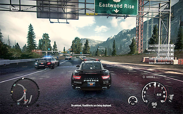 Do not try to do any of activities such as opening the game world during the race or active police chase - How does the game world work? | Basic information - Basic information - Need for Speed Rivals Game Guide