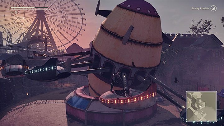 The path to the next location is blocked by a fence, and you have to figure out your way across - NieR Automata: Chapter 4 Route A - walkthrough - Route A - NieR Automata Guide