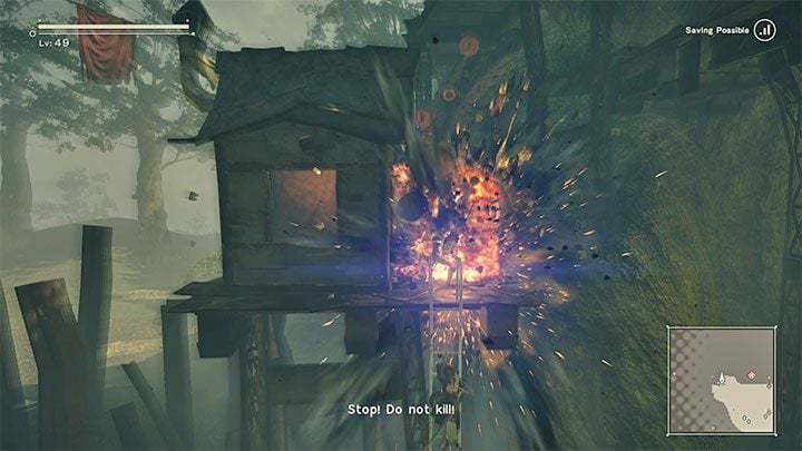 Additional information - during the visit to the Machine Village for the first time, you will have an opportunity to unlock hidden ending N, but first, save game status - NieR Automata: Chapter 7, Route A - walkthrough - Route A - NieR Automata Guide