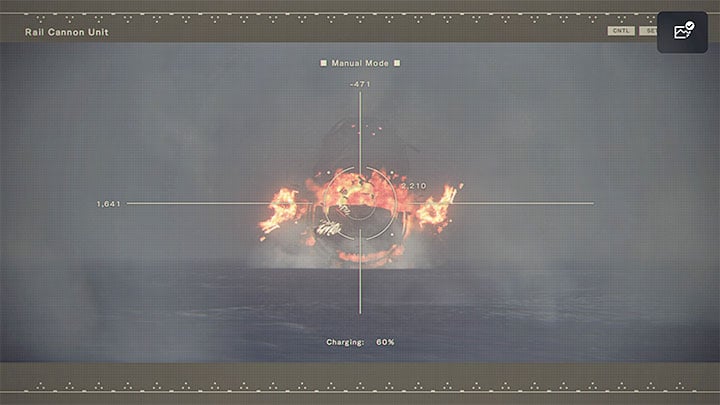 Your task, of course, will be to attack Grun but wait for the colossus to open its mouth - NieR Automata: Chapter 7, Route A - walkthrough - Route A - NieR Automata Guide