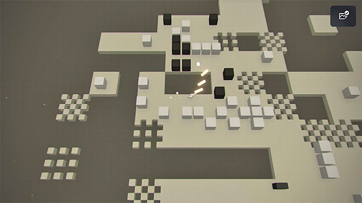 In the next two areas, you will come across labyrinths where you will need to destroy the black blocks in order to pave the way - NieR Automata: Chapter 10, End B, Route B - walkthrough - Route B - NieR Automata Guide