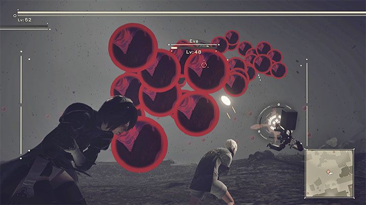 Once Eve leads to an explosion, the characters will lose the ability to dodge - NieR Automata: Chapter 10, End B, Route B - walkthrough - Route B - NieR Automata Guide