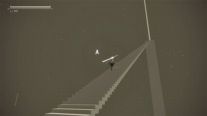 After 9S is deprived of his entire health bar, you have to complete an additional scene in cyberspace - Nier Automata: Route C and Route D endings - walkthrough - Route C & D - NieR Automata Guide