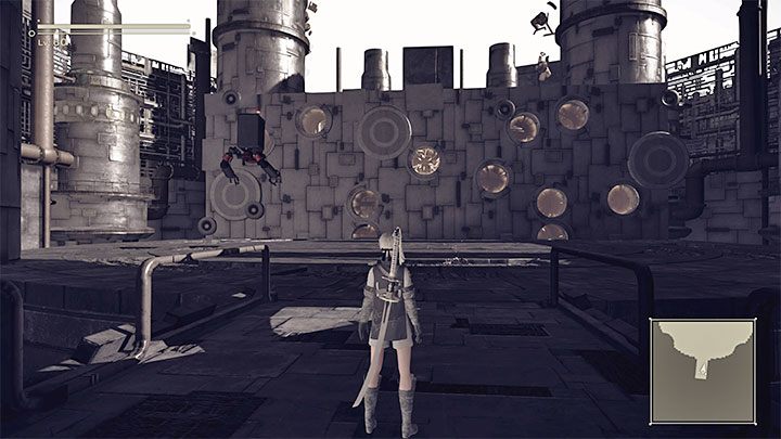 Run along the empty floor - Nier Automata: Chapter 16, 9S and A2 - Route C, D - walkthrough - Route C & D - NieR Automata Guide