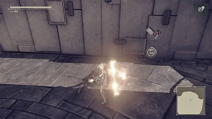 You will proceed to the second phase of the duel after the destruction of the rings - Nier Automata: Chapter 16, 9S and A2 - Route C, D - walkthrough - Route C & D - NieR Automata Guide