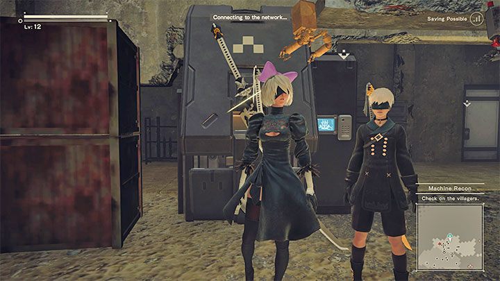As a reminder, during the game you play as androids (the first of them is 2B) and once the controlled android dies, they will be reborn as a new android (of the same type) at the nearest Access Point - NieR Automata: Death and its consequences - Basics - NieR Automata Guide