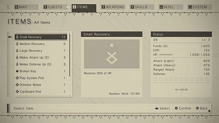 You will receive a new mission objective to find the enemy Goliath-class unit - NieR Automata: Chapter 1, Route A - walkthrough - Route A - NieR Automata Guide