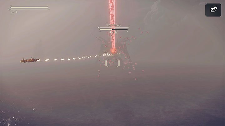 At some point, the boss will hit you with a limb and throw you away - you can't dodge this attack - NieR Automata: Chapter 1, Route A - walkthrough - Route A - NieR Automata Guide