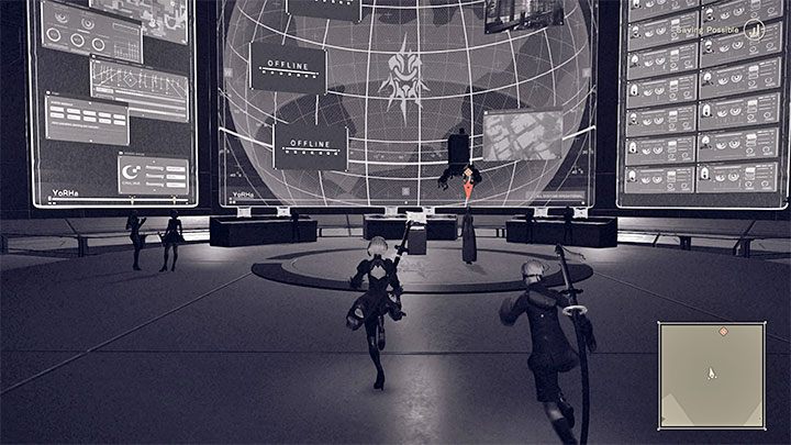 After you are "reborn" again, you can continue to explore the Bunker - NieR Automata: Chapter 1, Route A - walkthrough - Route A - NieR Automata Guide