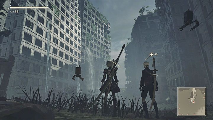 Flooded City is not available from the very beginning of the game - Nier Automata: Flooded City - walkthrough, side missions - Side missions - NieR Automata Guide