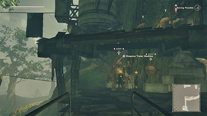 The Weapons Trader Machine is a machine that appears in the Machine Village from the start, i - NieR Automata: List of traders - Summaries - NieR Automata Guide