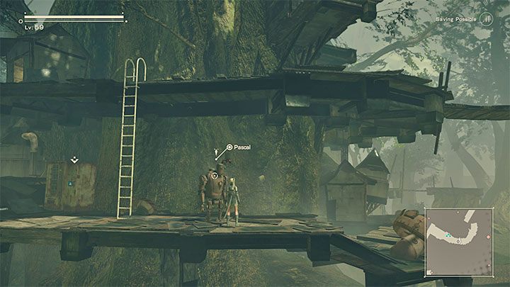 Pascal will appear in the village as a trader after you decide to erase the memory of this machine during Route C/D - NieR Automata: List of traders - Summaries - NieR Automata Guide