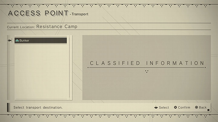 Quest giver: Commander (Bunker) - NieR Automata: Bunker - walkthrough, side missions - Side missions - NieR Automata Guide