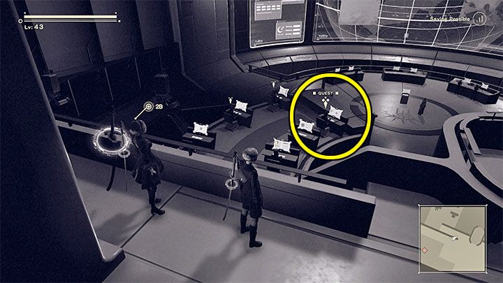 Quest giver: Operator 21O (Bunker) - NieR Automata: Bunker - walkthrough, side missions - Side missions - NieR Automata Guide