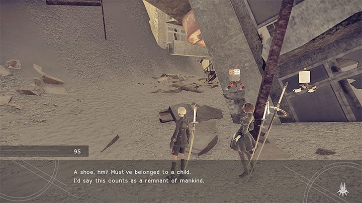 Visit the Housing Complex in the Desert - an abandoned district - NieR Automata: Bunker - walkthrough, side missions - Side missions - NieR Automata Guide